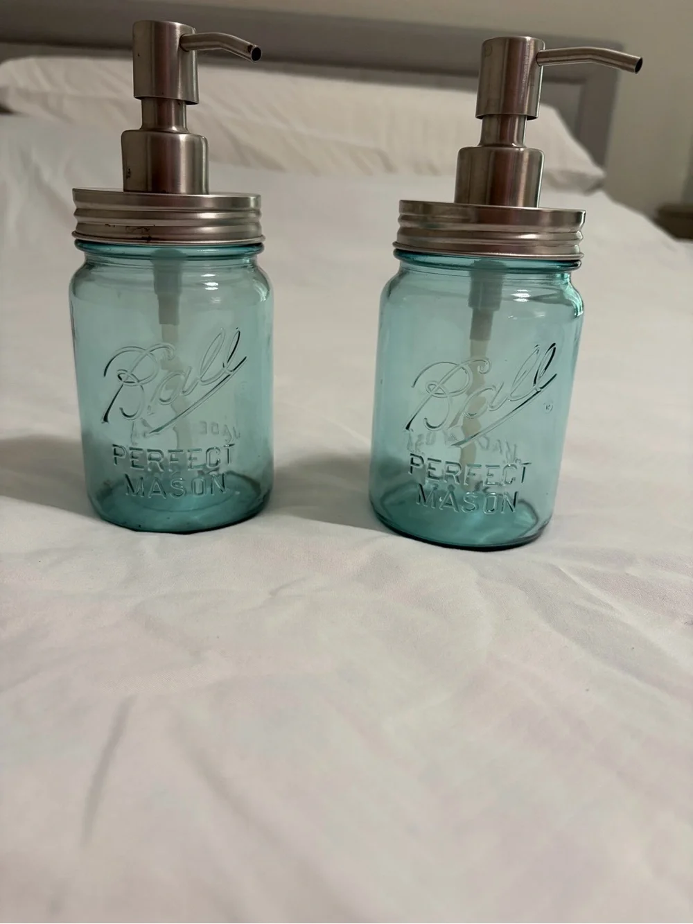 N/A aqua glass